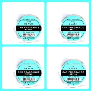 🩵 4 FOR $15 TIKI BEACH CAR FRAGRANCE REFILLS